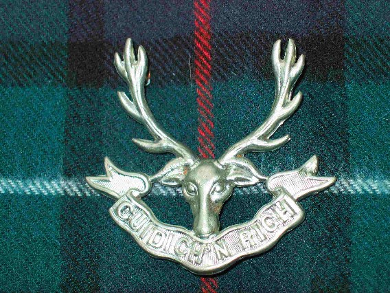Seaforth Highlanders Badge