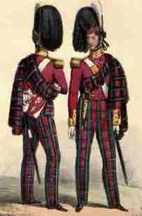 Officers of the Duke of Albany's Own Highlanders